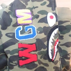 Bape camo hoodie